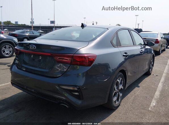 3KPF24AD2LE143699 2020 KIA FORTE Gray Trasero derecho