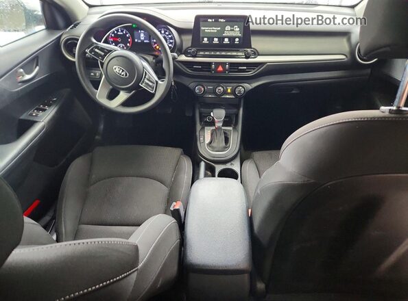 3KPF24AD2LE201391 2020 KIA FORTE Silver Widok deski rozdzielczej