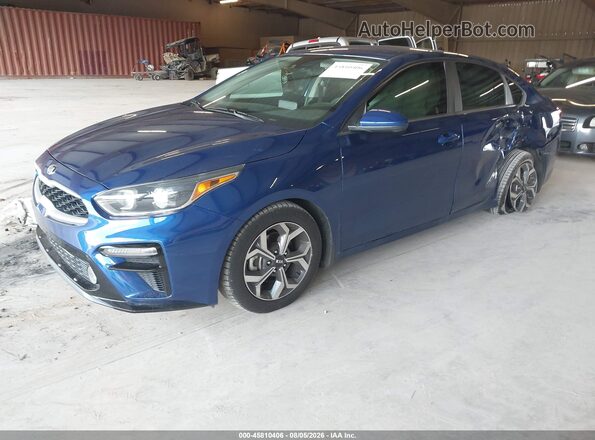 3KPF24AD2LE205814 2020 KIA FORTE Blue Передня ліва чверть