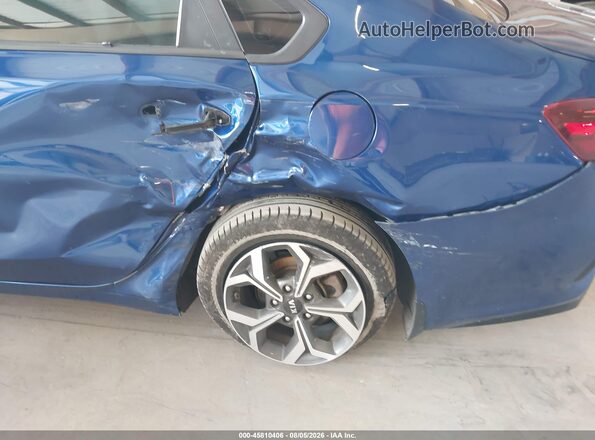 3KPF24AD2LE205814 2020 KIA FORTE Blue Вид спереду