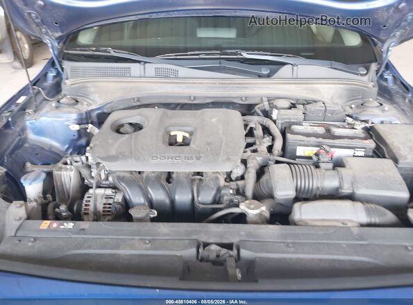 3KPF24AD2LE205814 2020 KIA FORTE Blue Вид ззаду