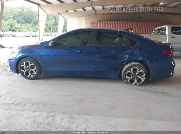 3KPF24AD2LE205814 2020 KIA FORTE Blue Панорамний вид салону 360°