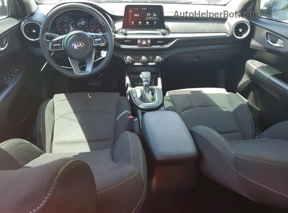 3KPF24AD2LE229465 2020 KIA FORTE Charcoal Widok deski rozdzielczej