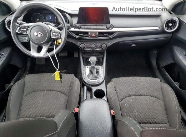 3KPF24AD2LE232317 2020 KIA FORTE White Առջևի վահանակի տեսք