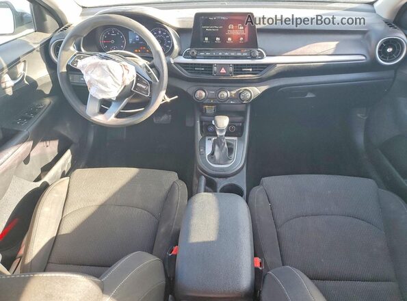 3KPF24AD2LE253636 2020 KIA FORTE White Widok deski rozdzielczej