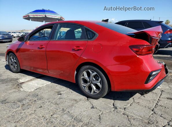 3KPF24AD2ME268266 2021 KIA FORTE Red Trasero izquierdo