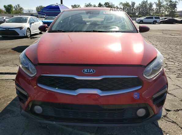 3KPF24AD2ME268266 2021 KIA FORTE Red Vista frontal