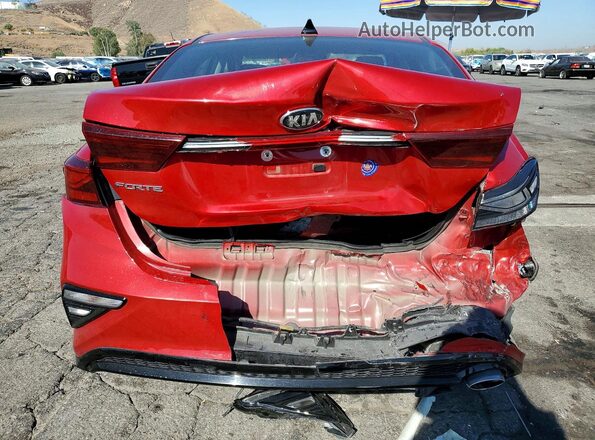 3KPF24AD2ME268266 2021 KIA FORTE Red Vista trasera