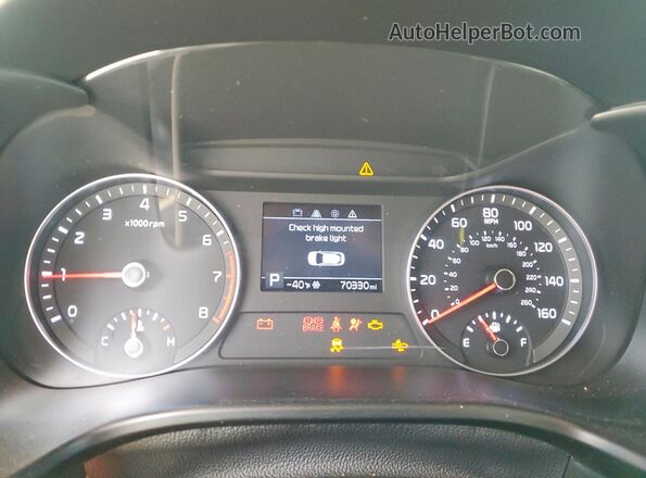 3KPF24AD2ME268784 2021 KIA FORTE White Vista del cuadro de instrumentos