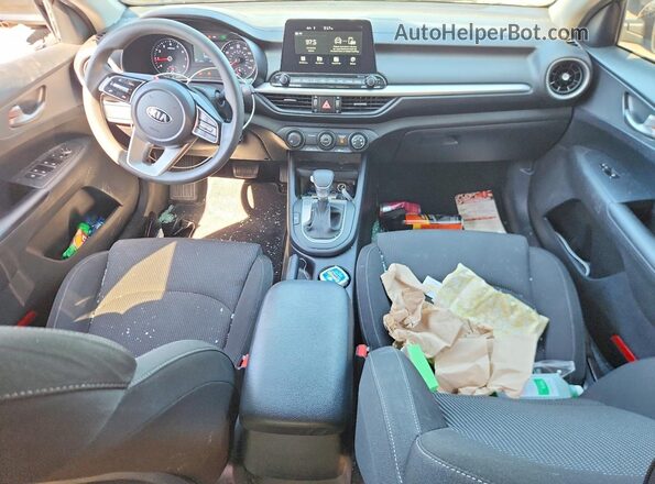 3KPF24AD2ME268817 2021 KIA FORTE Black Vista del salpicadero