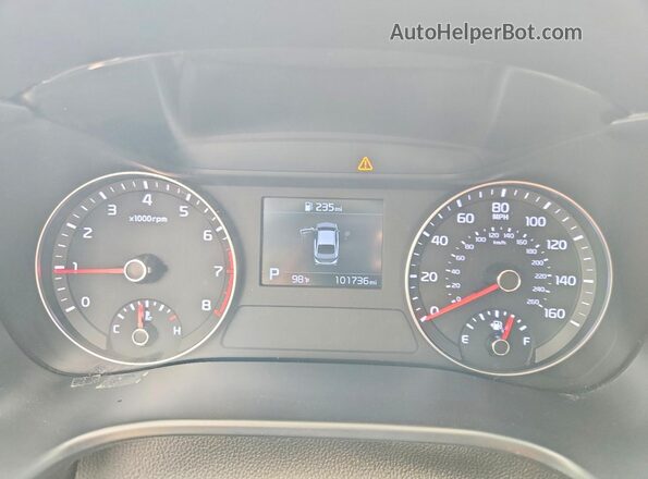 3KPF24AD2ME309947 2021 KIA FORTE White Widok zestawu wskaźników