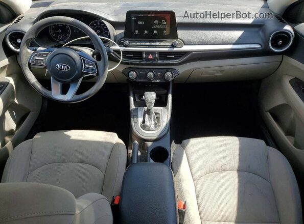 3KPF24AD2ME345086 2021 KIA FORTE Gray Առջևի վահանակի տեսք