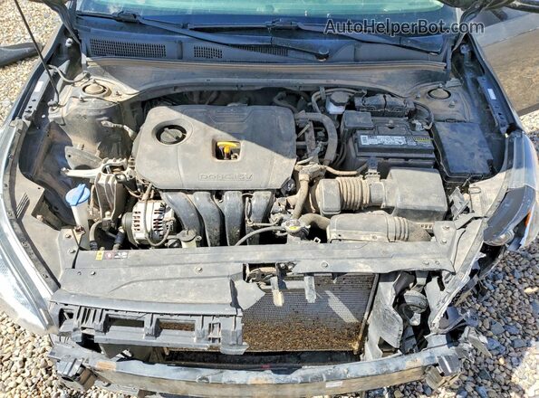 3KPF24AD2ME345086 2021 KIA FORTE Gray Սալոնի հետևի տեսք
