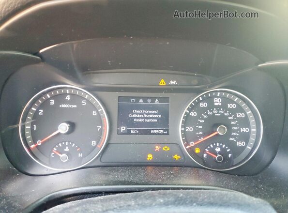3KPF24AD2ME374328 2021 KIA FORTE Белый Вид щитка приборов