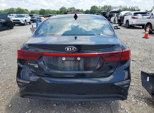 3KPF24AD2ME406341 2021 KIA FORTE Black უკანა ხედი