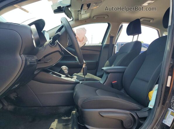 3KPF24AD2ME406341 2021 KIA FORTE Black წინა სალონის ხედი