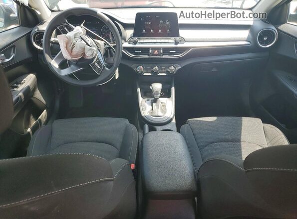 3KPF24AD2ME406341 2021 KIA FORTE Black წინა პანელის ხედი