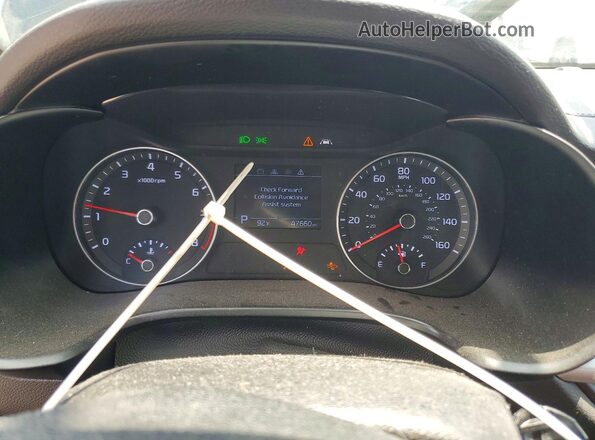 3KPF24AD2ME406341 2021 KIA FORTE Black ხელსაწყოთა პანელის ხედი