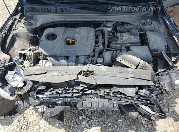 3KPF24AD2ME406341 2021 KIA FORTE Black უკანა სალონის ხედი