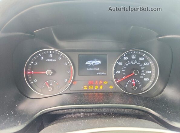 3KPF24AD2ME408834 2021 KIA FORTE Black ხელსაწყოთა პანელის ხედი