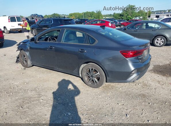 3KPF24AD2NE424484 2022 KIA FORTE Gray Trasero izquierdo