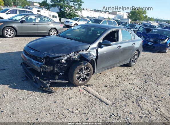 3KPF24AD2NE424484 2022 KIA FORTE Gray Vista tres cuartos delantera izquierda