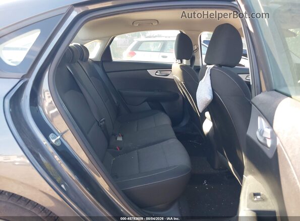 3KPF24AD2NE424484 2022 KIA FORTE Gray Vista de la etiqueta del VIN