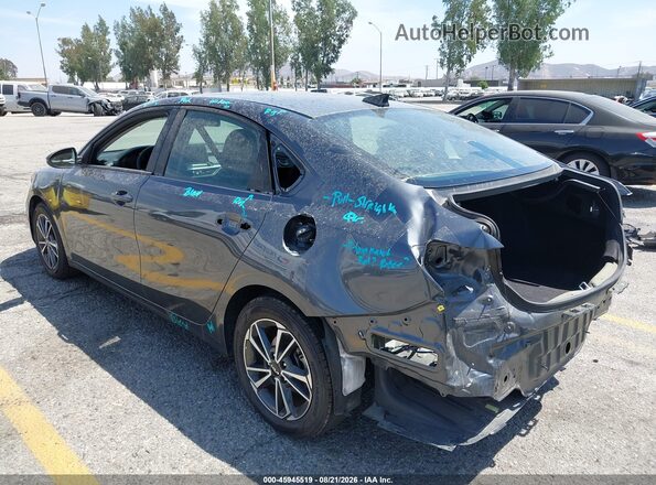3KPF24AD2NE490517 2022 KIA FORTE Gray Trasero izquierdo