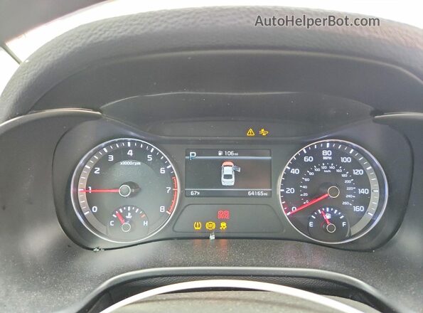 3KPF24AD2PE596811 2023 KIA FORTE Угольный Вид щитка приборов