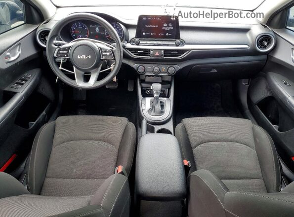 3KPF24AD2PE643089 2023 KIA FORTE Black წინა პანელის ხედი