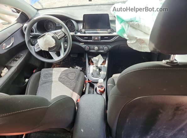 3KPF24AD2RE736813 2024 KIA FORTE Blue Вид панелі приладів