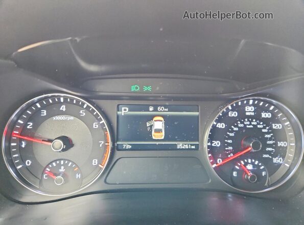 3KPF24AD2RE778320 2024 KIA FORTE Gray Вид щитка приладів