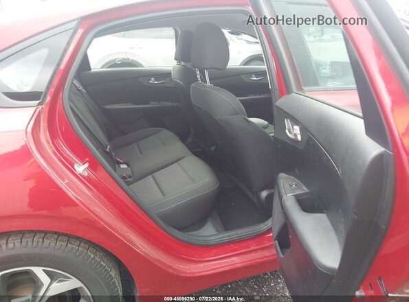 3KPF24AD3KE057428 2019 KIA FORTE Red VIN sticker view