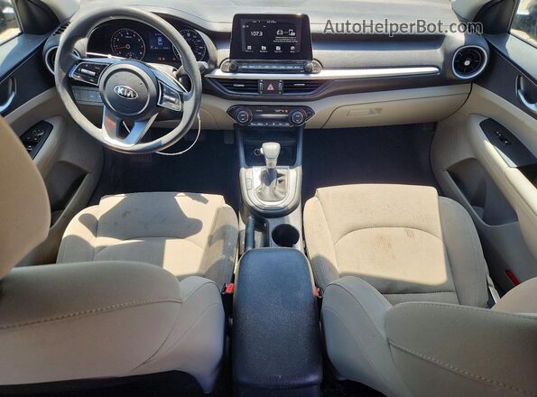 3KPF24AD3KE061480 2019 KIA FORTE Black Vista del salpicadero