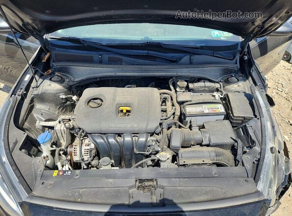 3KPF24AD3KE061480 2019 KIA FORTE Black Vista interior trasera