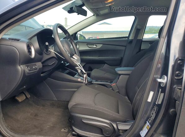 3KPF24AD3KE080885 2019 KIA FORTE Gray Front interior view