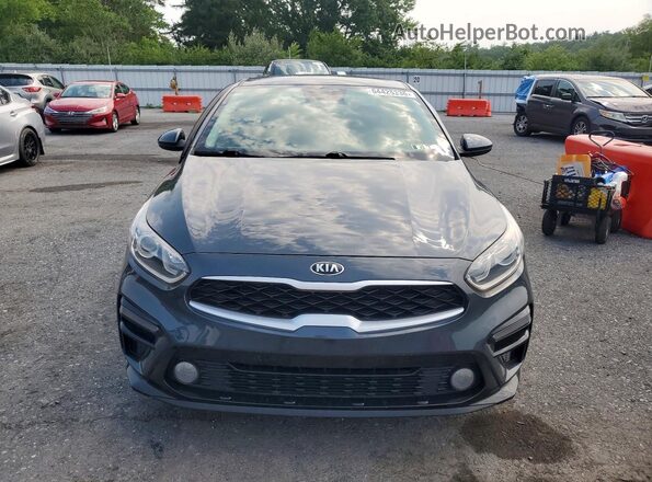 3KPF24AD3KE080885 2019 KIA FORTE Gray Front view
