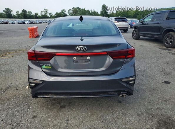 3KPF24AD3KE080885 2019 KIA FORTE Gray Rear view
