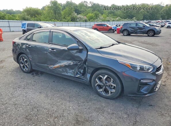 3KPF24AD3KE080885 2019 KIA FORTE Gray Front right