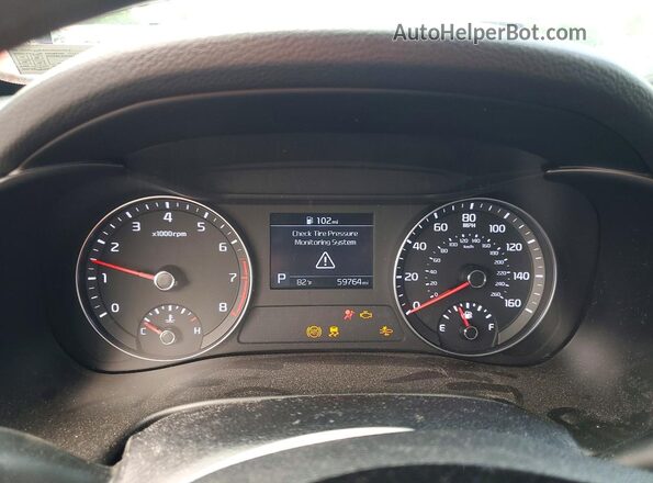 3KPF24AD3KE080885 2019 KIA FORTE Gray Instrument cluster view