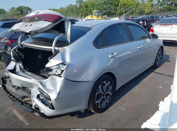 3KPF24AD3KE096570 2019 KIA FORTE Silver Задня права чверть