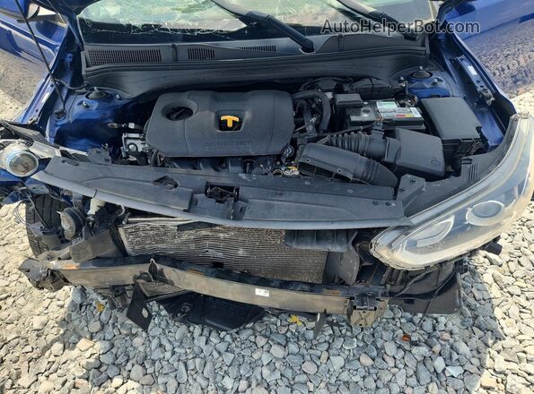 3KPF24AD3LE141640 2020 KIA FORTE Blue უკანა სალონის ხედი