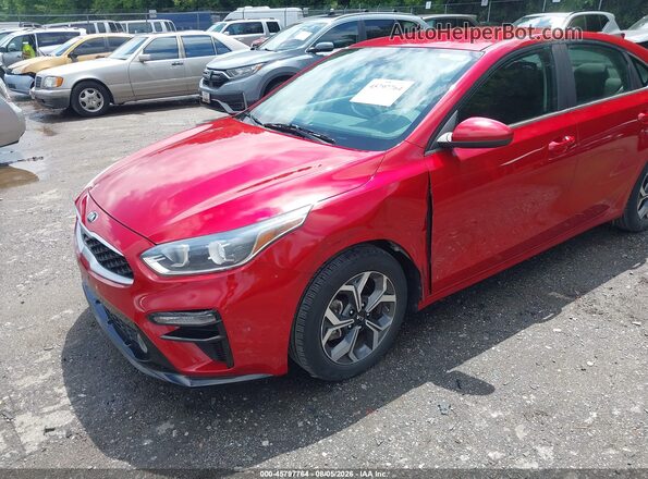 3KPF24AD3LE170863 2020 KIA FORTE Red Widok z przodu