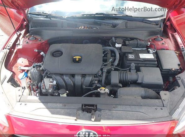 3KPF24AD3LE170863 2020 KIA FORTE Red Widok z tyłu
