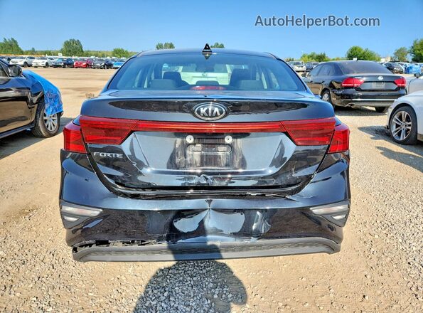 3KPF24AD3LE171852 2020 KIA FORTE Black უკანა ხედი