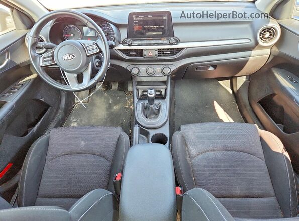 3KPF24AD3LE171852 2020 KIA FORTE Black წინა პანელის ხედი
