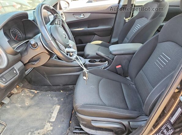 3KPF24AD3LE171852 2020 KIA FORTE Black წინა სალონის ხედი