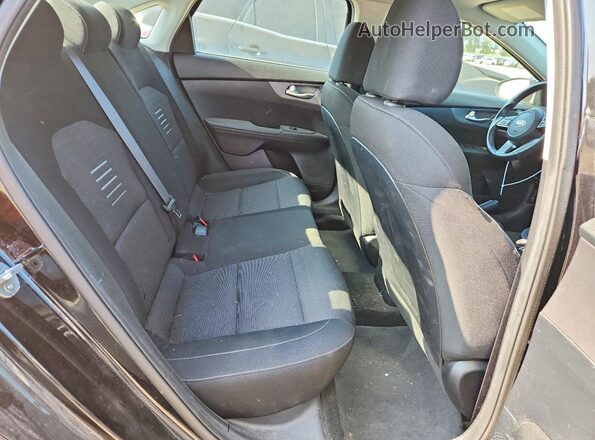 3KPF24AD3LE171852 2020 KIA FORTE Black უკანა სავარძლების ხედი