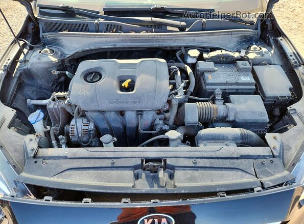 3KPF24AD3LE171852 2020 KIA FORTE Black უკანა სალონის ხედი