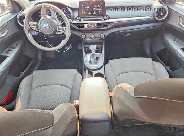 3KPF24AD3LE207586 2020 KIA FORTE White Dashboard view